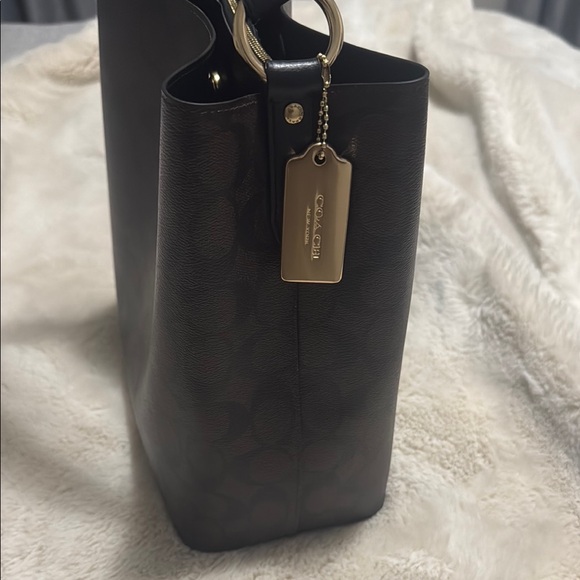 Coach Brown Bucket Bag - Picture 4 of 6